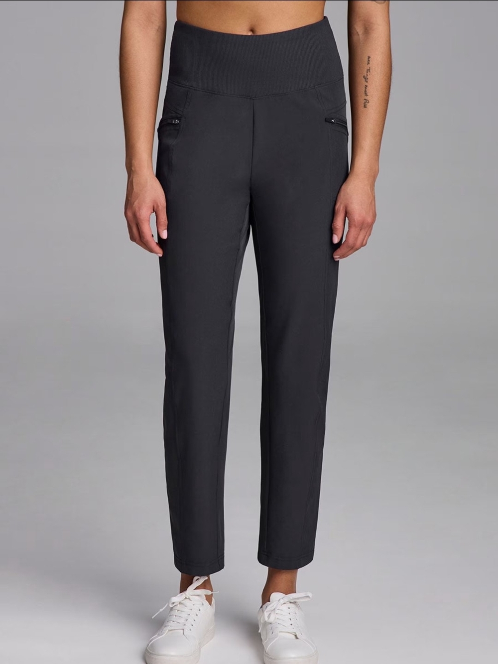 RBX Jett Setter Women's Ankle Pants Charcoal Size Large